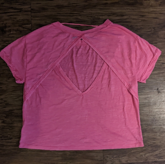 We the Free by Free People Pink Open back top - Picture 2 of 10